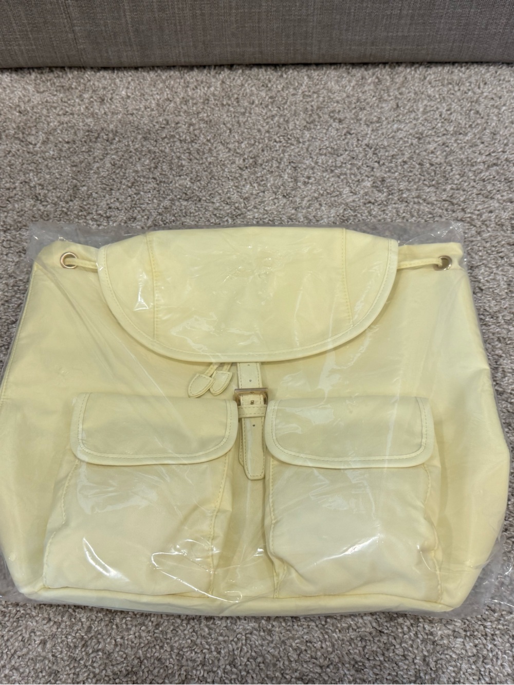 Year of Ours Butter Yellow Backpack